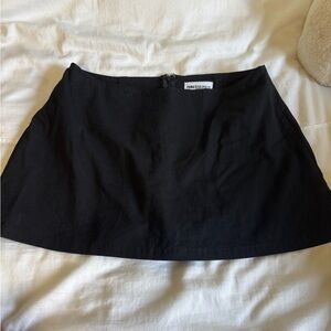 Black High-Waisted Skirt